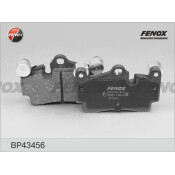 Колодки тормозные дисковые Fenox, задние, комплект на ось (4 шт), арт. BP43456