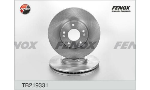 Диск тормозной Fenox, передний, арт. TB219331