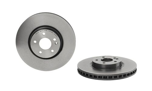 Диск тормозной Brembo, передний, правый/левый, 1 шт, арт. 09.C064.11