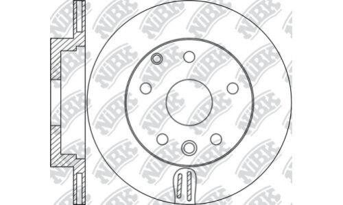 Диск тормозной NiBK, арт. RN1732