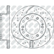 Диск тормозной NiBK перфорированный, арт. RN1216DSET