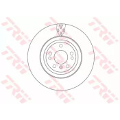 Диск тормозной TRW, передний, арт. DF6833S