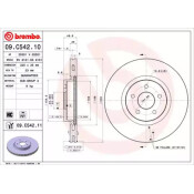 Диск тормозной Brembo, арт. 09C54211