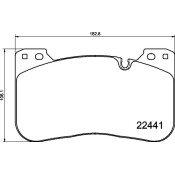 Колодки тормозные дисковые с противошумной пластиной Q+ | перед Textar, арт. 2244101