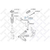Наконечник рулев. правый Mazda 2 1.3-1.5 Stellox, арт. 51-00272-SX