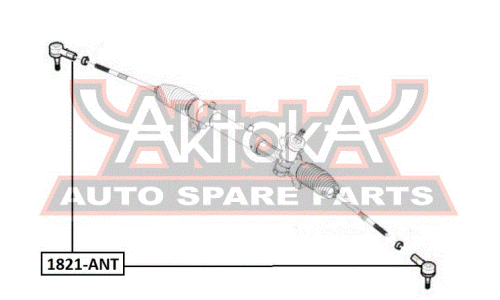 Наконечник рулевой тяги Asva, арт. 1821-ANT