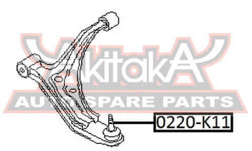 Опора шаровая Asva, арт. 0220-K11