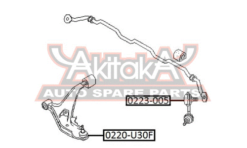 Опора шаровая Asva, арт. 0220-U30F