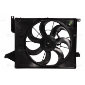Вентилятор охлаждения радиатора Luzar, с кожухом, для двигателей 2.4i, для KIA Sorento, арт. LFK 08P5