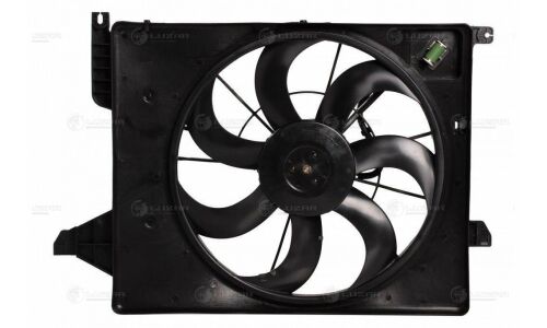 Вентилятор охлаждения радиатора Luzar, с кожухом, для двигателей 2.4i, для KIA Sorento, арт. LFK 08P5