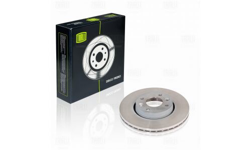 Диск тормозной Trialli, передний, арт. DF 095106