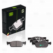 Колодки тормозные дисковые Trialli передние, комплект на ось (4 шт), арт. PF 0102