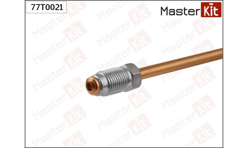 Трубка тормозная M10X1.0, L 16.7mm, S 10, D 5mm длинна 1100MM Master KiT, арт. 77T0021