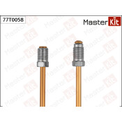 Трубка тормозная M10X1.0, L 16.7mm, S 10, D 5mm, M10X1.0, L 18 mm, S 10, D 5mm длинна 400MM Master KiT, арт. 77T0058