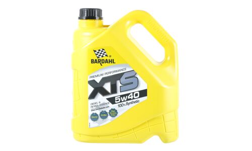Масло моторное Bardahl XTS 5w40 синтетическое, API SN/CF, ACEA A3/B4, универсальное, 4л, арт. 36892