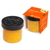 Ароматизатор на торпедо Airline «Банка с гранулами» French Vanilla (Французская ваниль), полимерный, 60г, арт. AFBA102