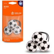 Ароматизатор подвесной Airline «Футбол» Boss (Босс), полимерный, арт. AFFO125