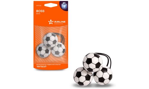 Ароматизатор подвесной Airline «Футбол» Boss (Босс), полимерный, арт. AFFO125