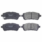 Колодки тормозные дисковые Double Force, передние, комплект на ось (4 шт), арт. DFP1893