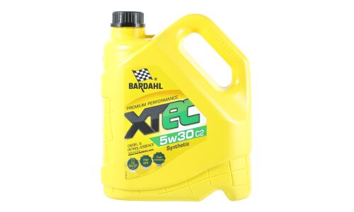 Масло моторное Bardahl XTEC 5w30, синтетическое, API SN/CF, ACEA C2, универсальное, 4л, арт. 36532