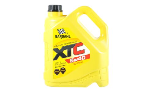 Масло моторное Bardahl XTC 5w40 синтетическое, SN/CF, ACEA A3/B4, универсальное, 4л, арт. 36162
