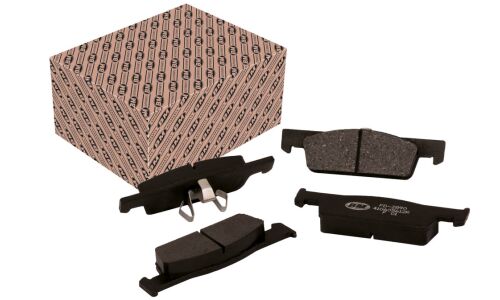 Колодки тормозные дисковые BM, передние, комплект на ось (4 шт), арт. FD 2890