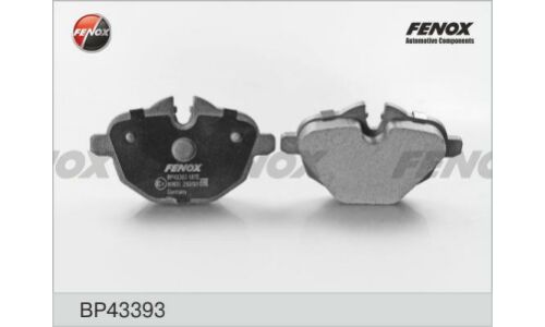 Колодки тормозные дисковые | зад прав/лев Fenox, арт. BP43393