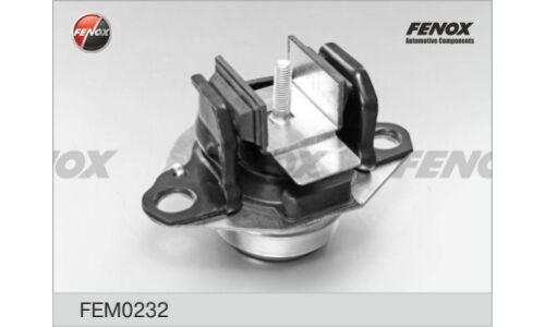 Опора двигателя | перед прав Fenox, арт. FEM0232