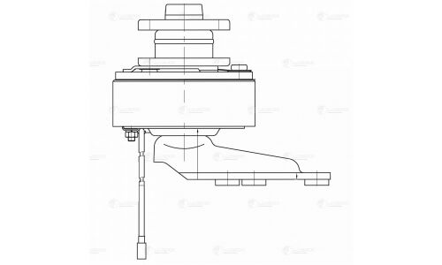Муфта эл/магн. вент. для а/м ГАЗель Next Evotech 2.7i Luzar, арт. LEC 03219