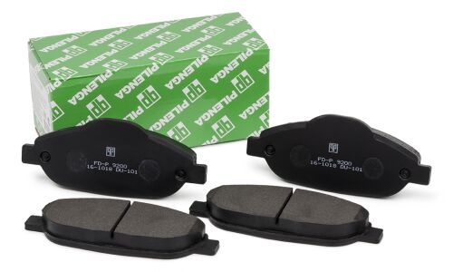 Колодки тормозные дисковые Pilenga, задние, комплект на ось (4 шт), арт. FD-P 9200