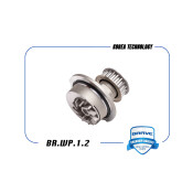 Водяной насос (помпа) системы охлаждения Brave, арт. BR.WP.1.2