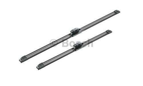 Щётки стеклоочистителя Bosch Aerotwin 600мм (24") + 450мм (18") бескаркасные, всесезонные, крепление VATL5.1 для Lada Vesta, Nissan Terrano III, Renault Duster, комплект 2 шт, арт. 3 397 014 312