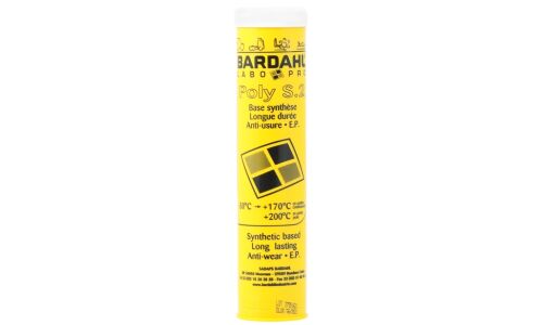 Смазка пластичная Bardahl POLY S2, многоцелевая, термостйокая, туба 400мл, арт. 1700