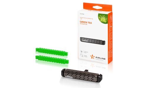 Ароматизатор в дефлектор Airline VIP Green Tea (Зелёный чай), полимерный, арт. AFVIP044