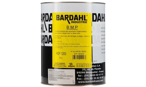 Присадка в масло Bardahl Motor Protector, для бензиновых и дизельных двигателей, защищает от износа и повышает мощность, банка 5л, арт. 1253
