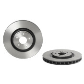 Диск тормозной Brembo, передний, правый/левый, 1 шт, арт. 09.A196.11