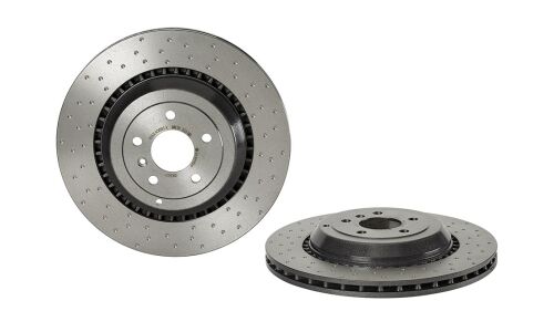 Диск тормозной UV Coated | зад Brembo, арт. 09.C660.11