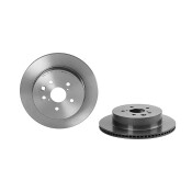 Диск тормозной Brembo, задний, правый/левый, 1 шт, арт. 09.C930.11