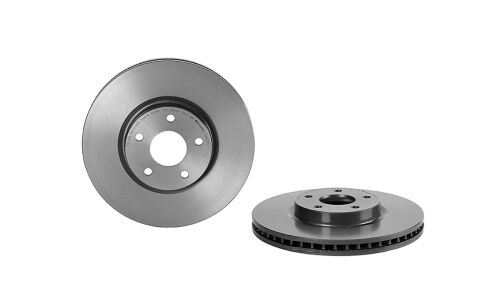 Диск тормозной Brembo, передний, правый/левый, 1 шт, арт. 09.N255.21