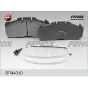 Колодки тормозные дисковые Fenox, передние/задние, комплект на ось (4 шт), арт. BP44010