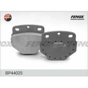 Колодки тормозные дисковые Fenox, передние, комплект на ось (4 шт), арт. BP44025