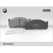 Колодки тормозные дисковые Fenox, задние, комплект на ось (4 шт), арт. BP44032