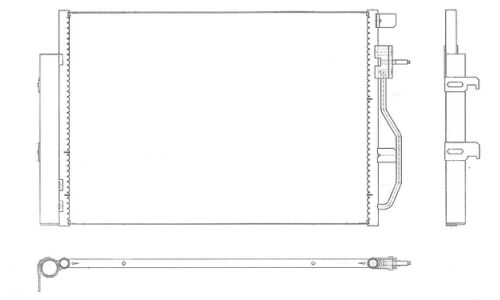 Радиатор кондиционера Sakura, арт. 50819801