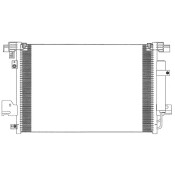 Радиатор кондиционера Sakura, арт. 5321-9801