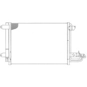 Радиатор кондиционера Sakura, арт. 57619801