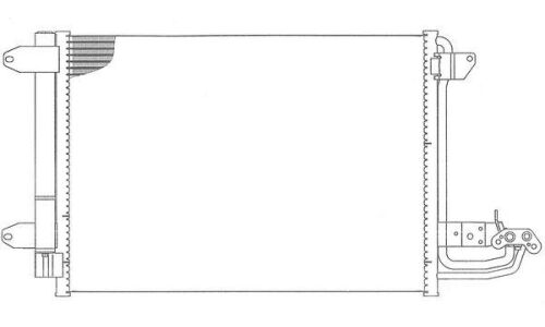 Радиатор кондиционера Sakura, арт. 57619801