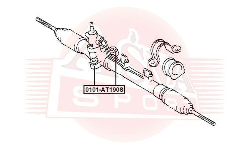 Сайлентблок Asva, арт. 0101-AT190S