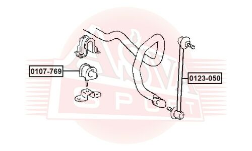 Втулка Asva, арт. 0107-769