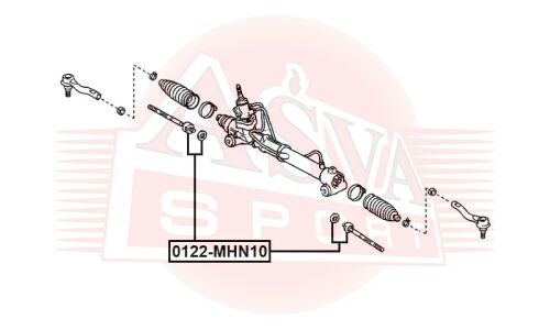 Тяга рулевая Asva, арт. 0122-MHN10