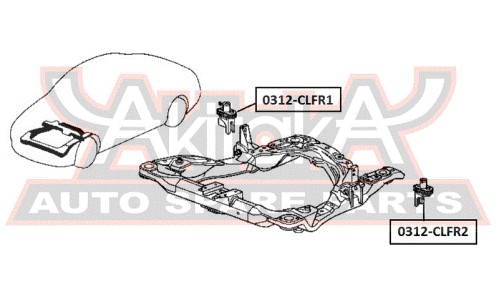 Подушка подрамника | перед лев Asva, арт. 0312-CLFR2